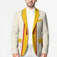 Custom Spain National Football Blazer Pinstripe Flag with Royal Crest