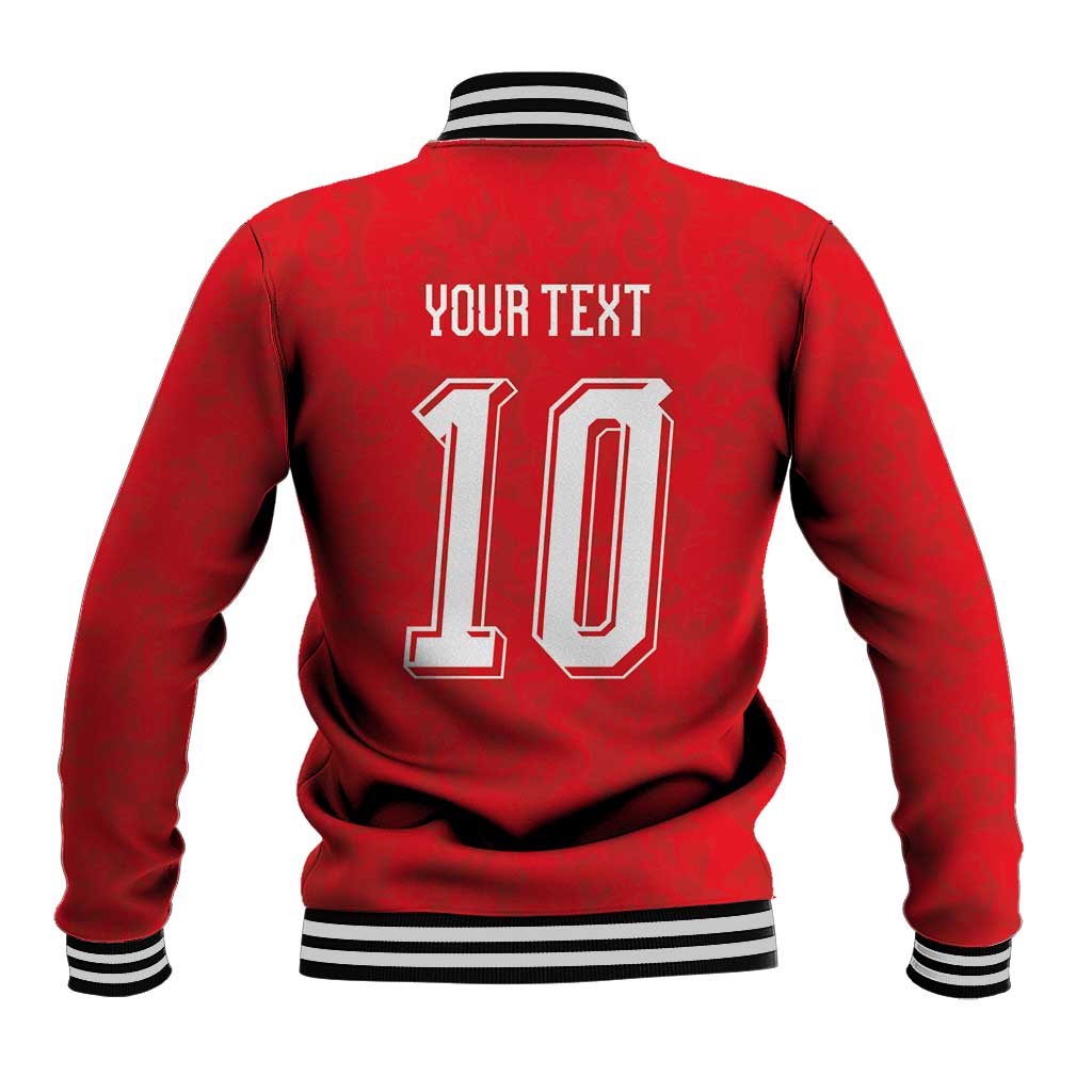 Custom Czech Football Baseball Jacket Glory 2026 Sporty Style