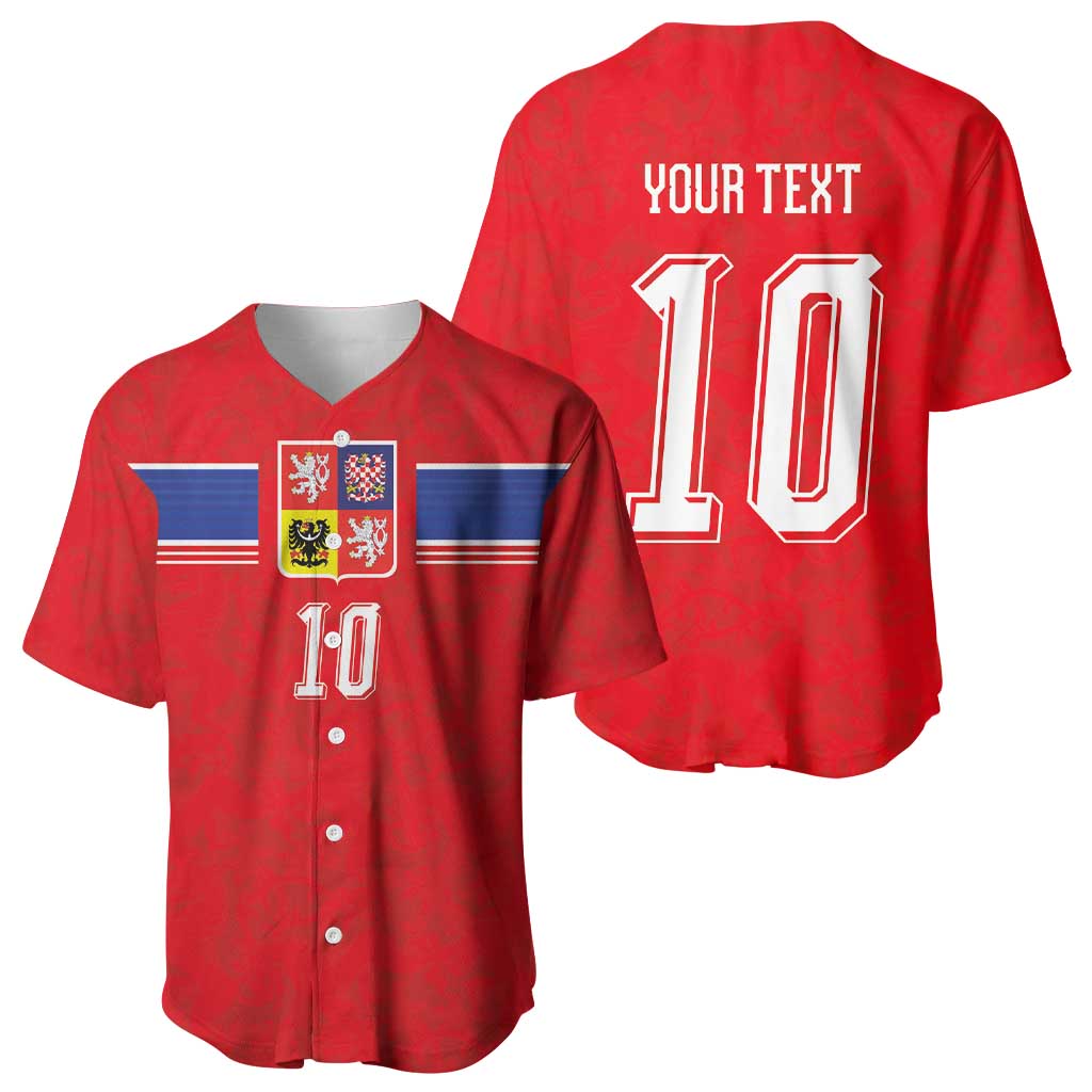 Custom Czech Football Baseball Jersey Glory 2026 Sporty Style