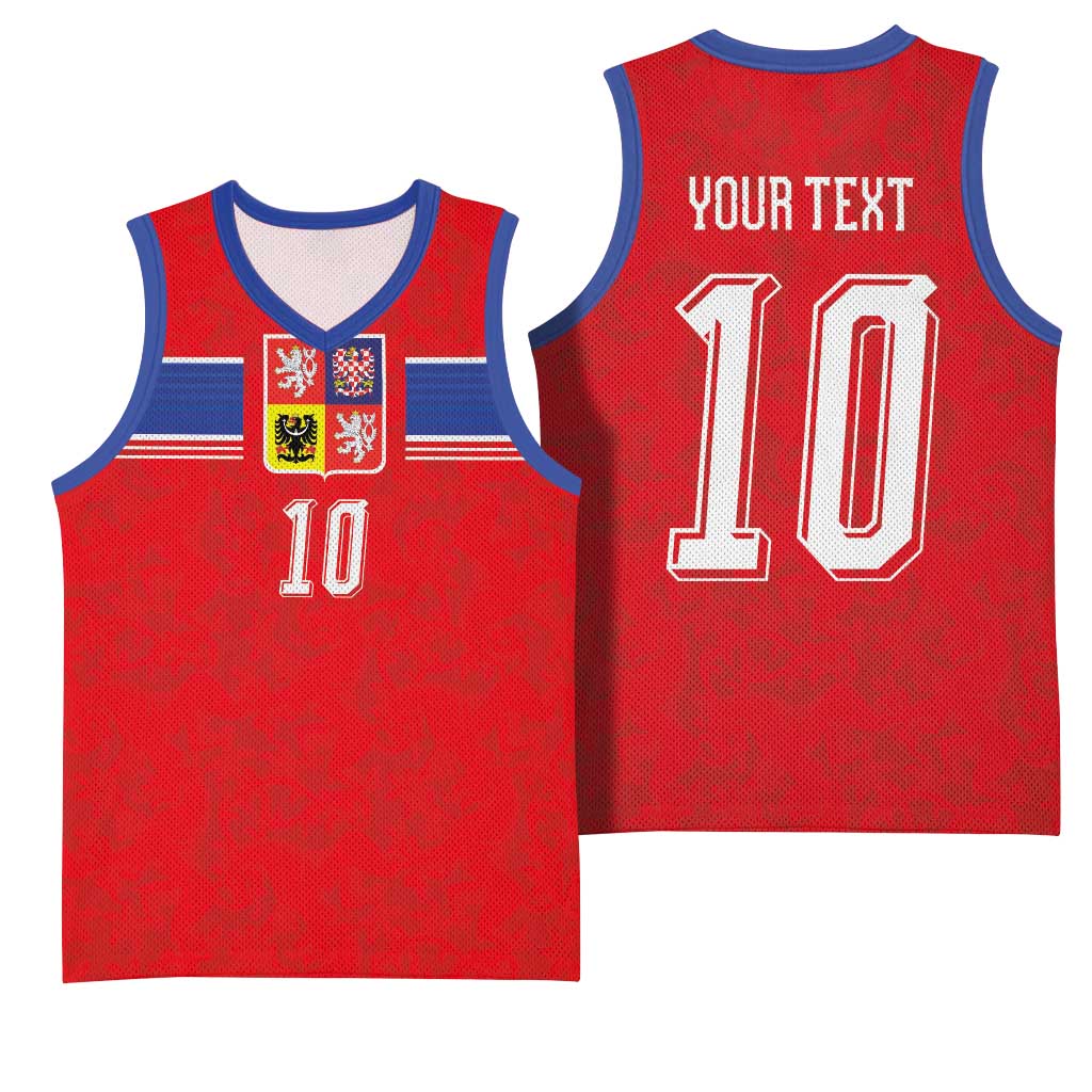 Custom Czech Football Basketball Jersey Glory 2026 Sporty Style