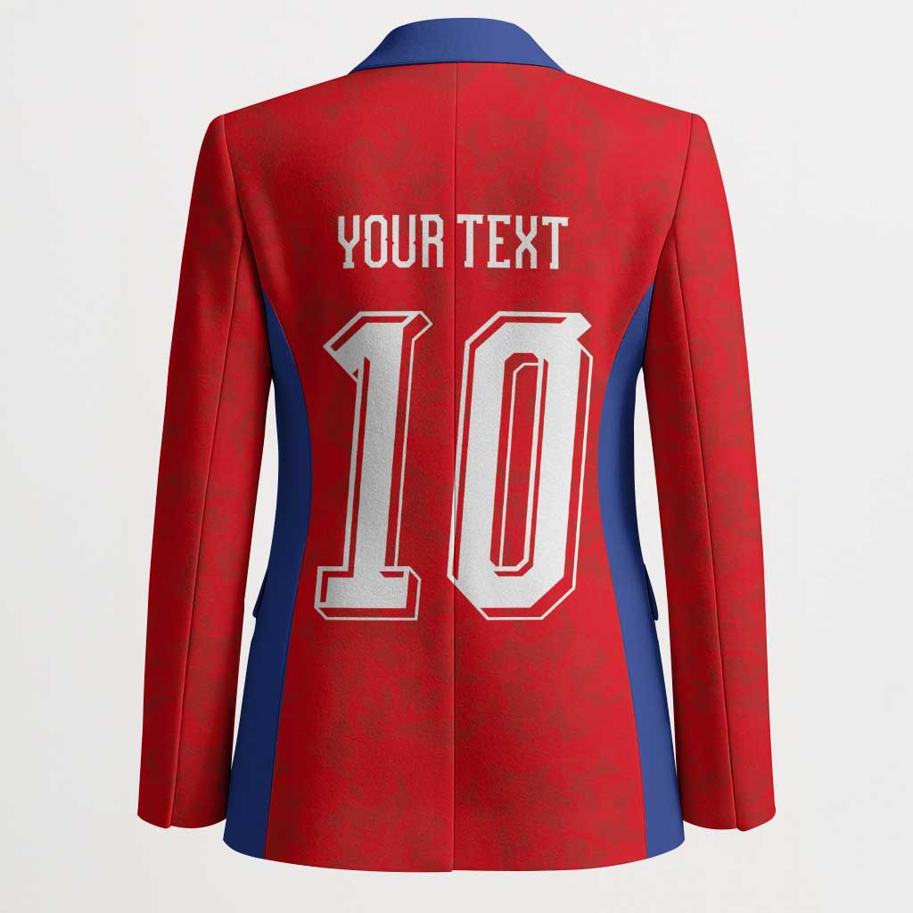 Custom Czech Football Blazer Glory 2026 Sporty Style