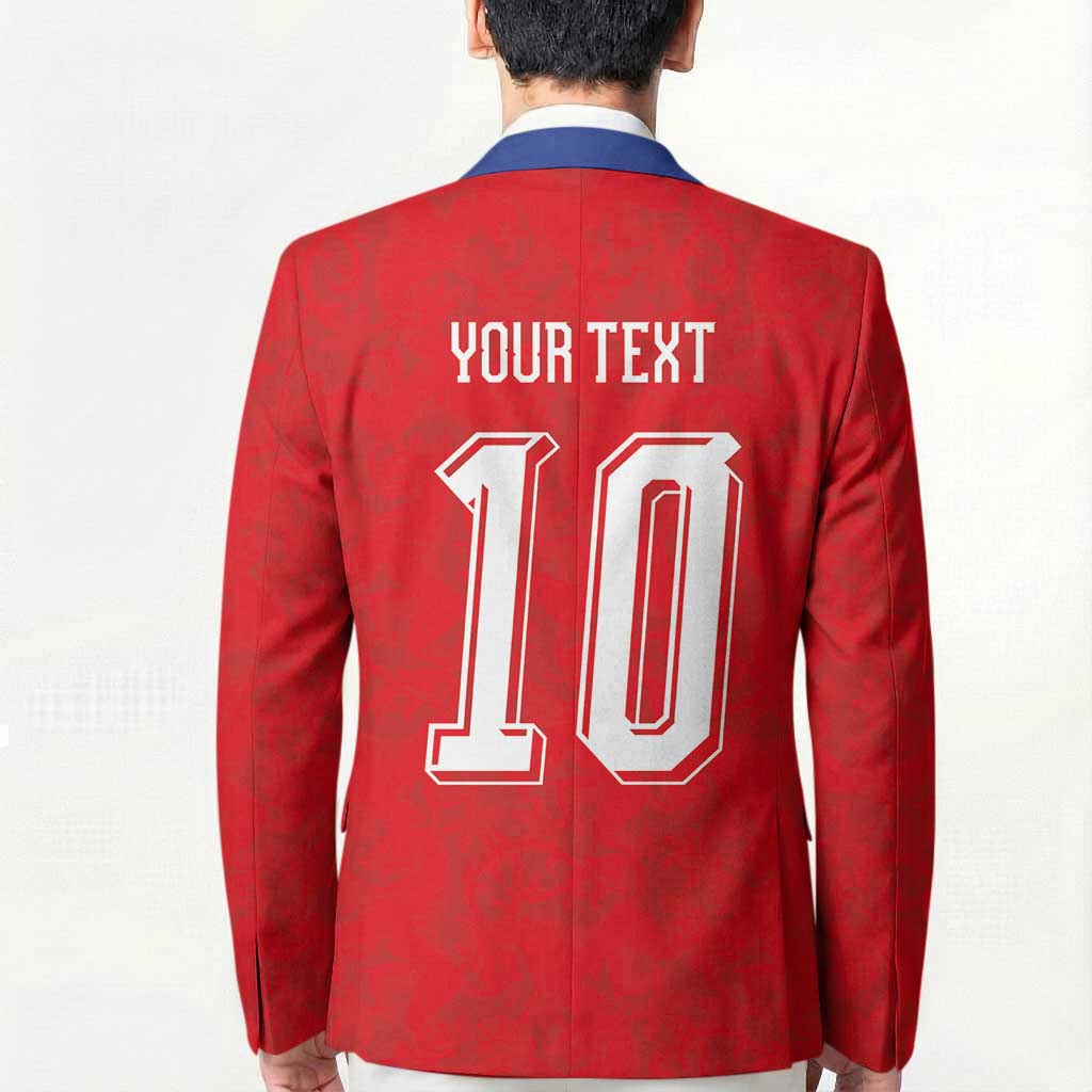 Custom Czech Football Blazer Glory 2026 Sporty Style