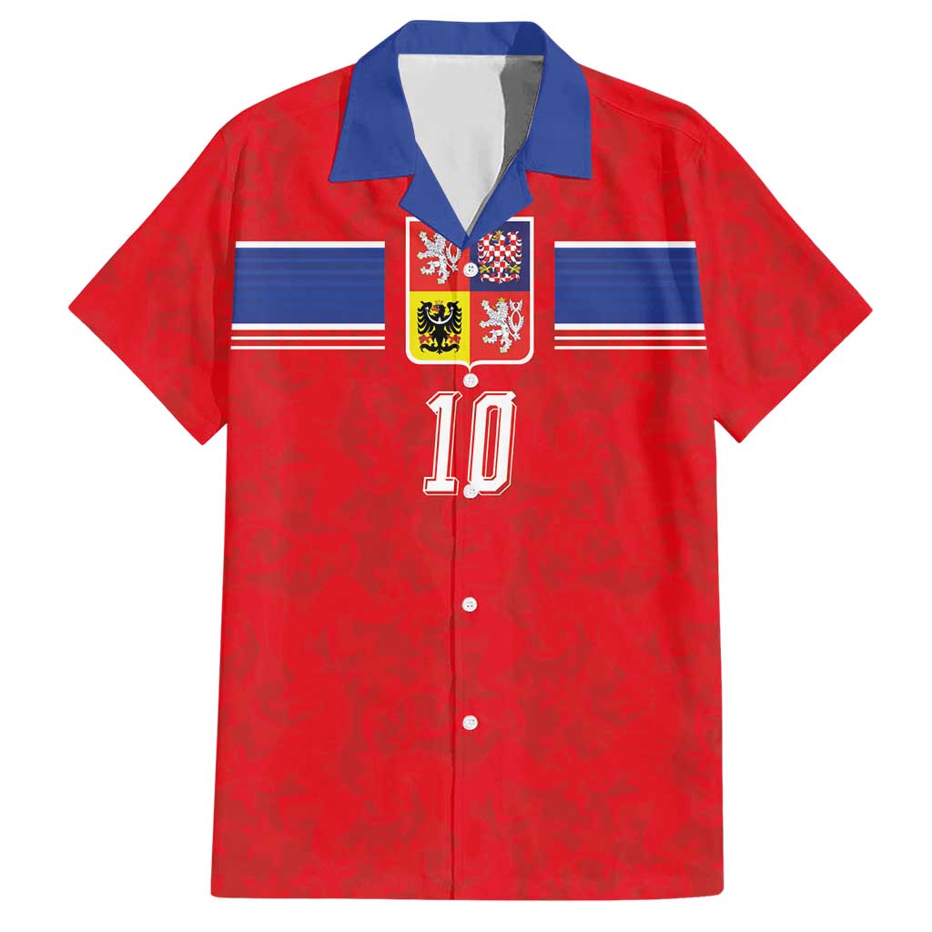 Custom Czech Football Hawaiian Shirt Glory 2026 Sporty Style