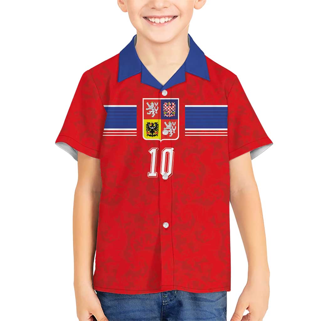 Custom Czech Football Hawaiian Shirt Glory 2026 Sporty Style
