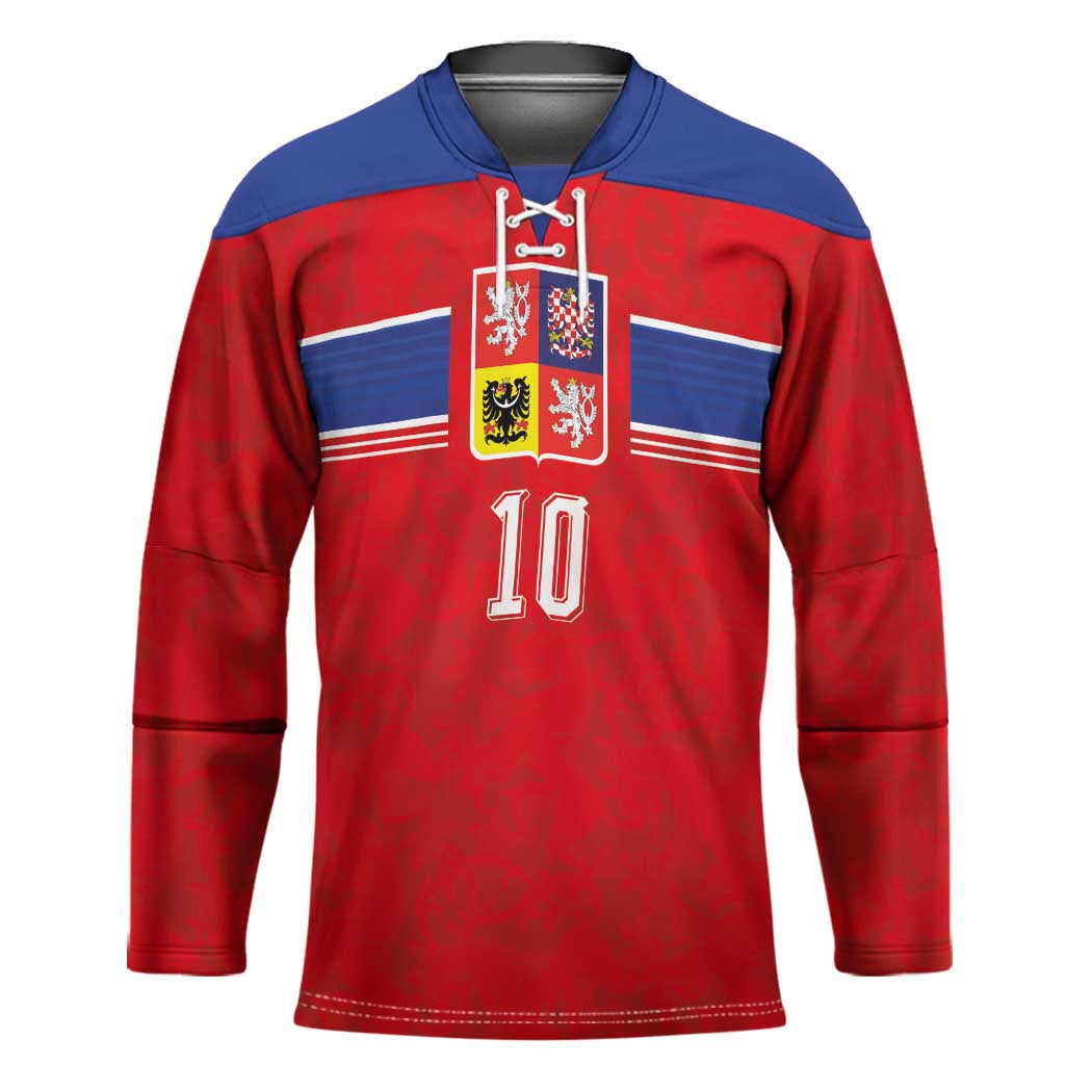 Custom Czech Football Hockey Jersey Glory 2026 Sporty Style