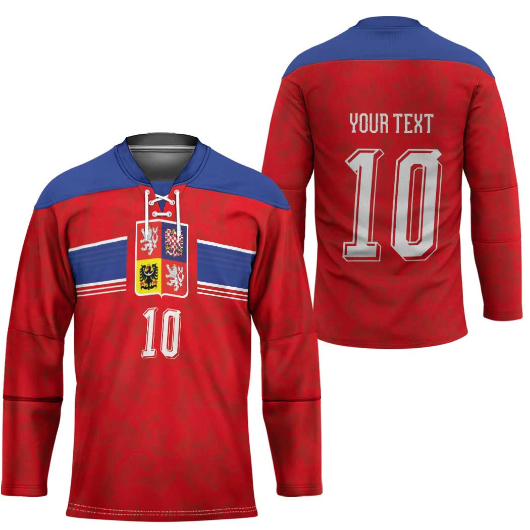 Custom Czech Football Hockey Jersey Glory 2026 Sporty Style