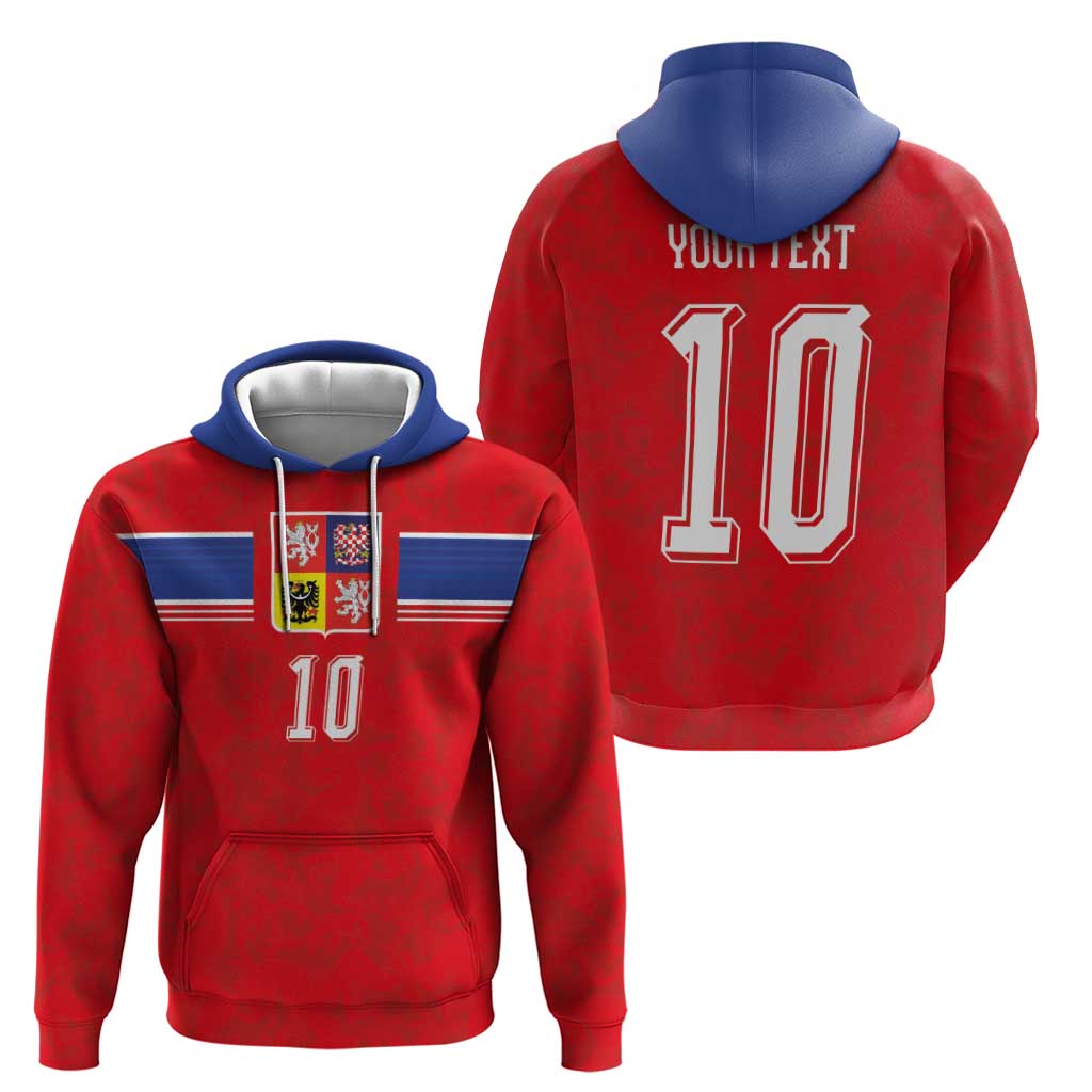 Custom Czech Football Hoodie Glory 2026 Sporty Style