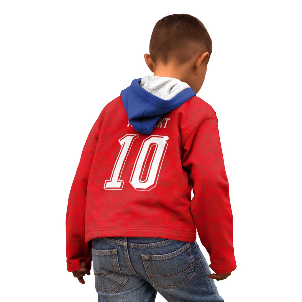 Custom Czech Football Kid Hoodie Glory 2026 Sporty Style