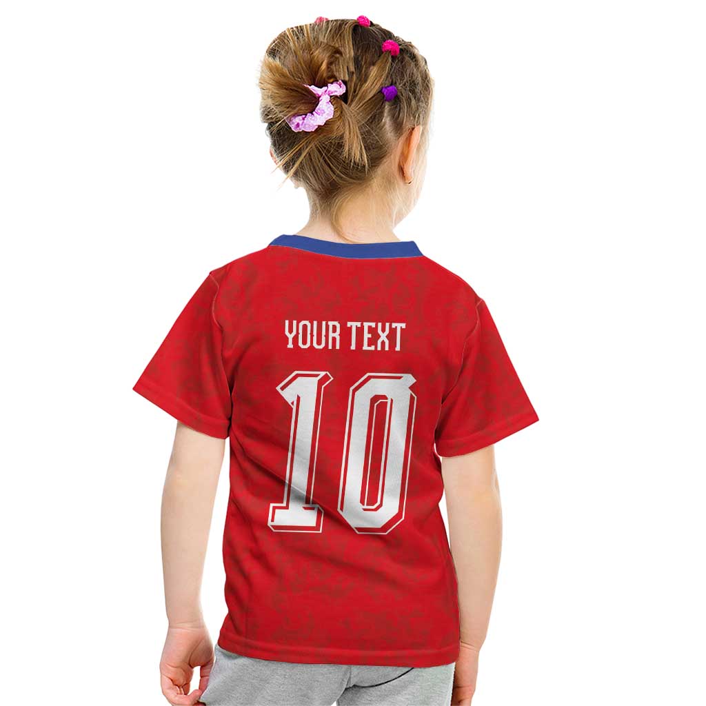 Custom Czech Football Kid T Shirt Glory 2026 Sporty Style