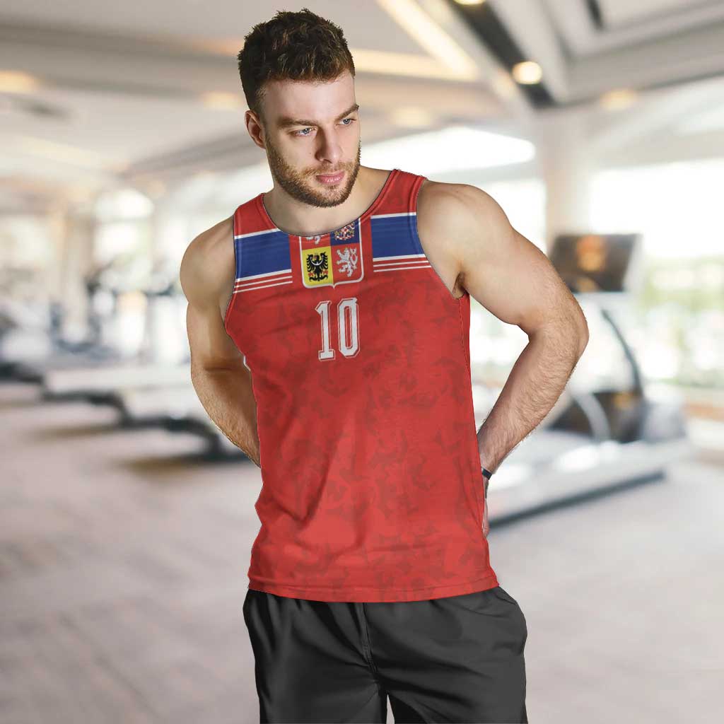 Custom Czech Football Men Tank Top Glory 2026 Sporty Style