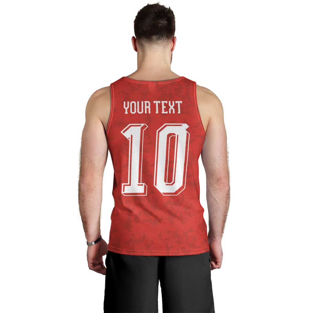 Custom Czech Football Men Tank Top Glory 2026 Sporty Style
