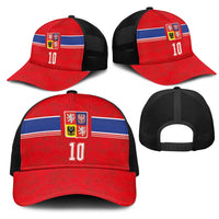 Custom Czech Football Mesh Trucker Cap Glory 2026-Sporty Style
