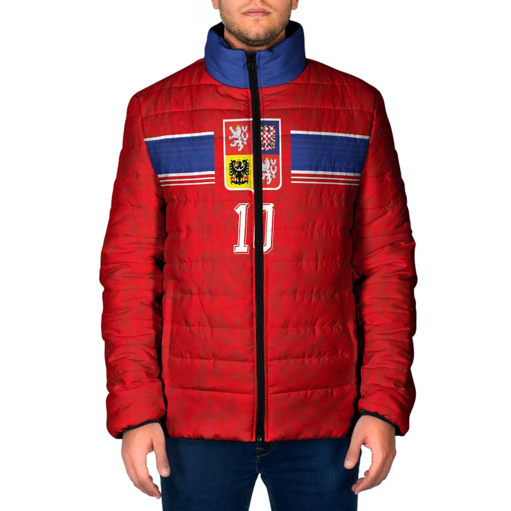 Custom Czech Football Padded Jacket Glory 2026 Sporty Style