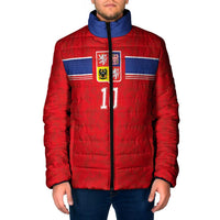 Custom Czech Football Padded Jacket Glory 2026 Sporty Style