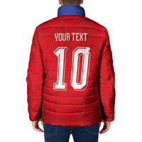 Custom Czech Football Padded Jacket Glory 2026 Sporty Style