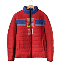 Custom Czech Football Padded Jacket Glory 2026 Sporty Style