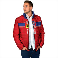 Custom Czech Football Padded Jacket Glory 2026 Sporty Style