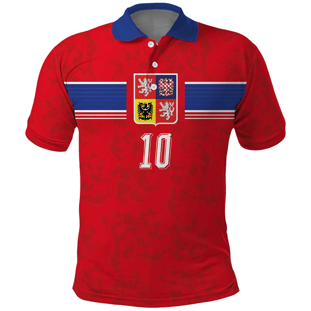 Custom Czech Football Polo Shirt Glory 2026 Sporty Style