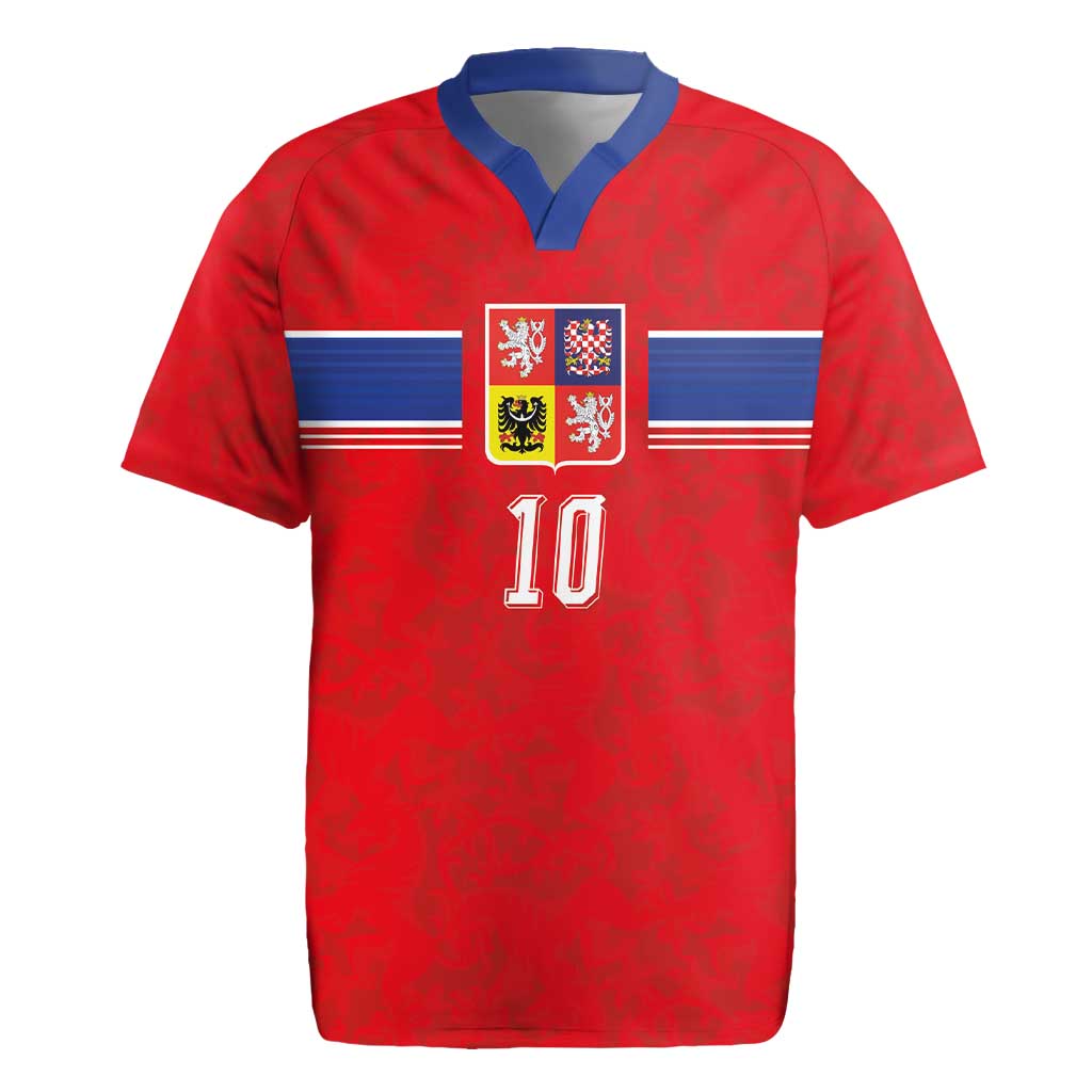 Custom Czech Football Rugby Jersey Glory 2026 Sporty Style
