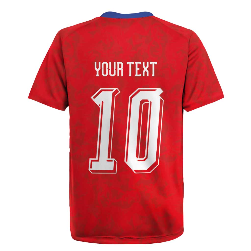 Custom Czech Football Rugby Jersey Glory 2026 Sporty Style
