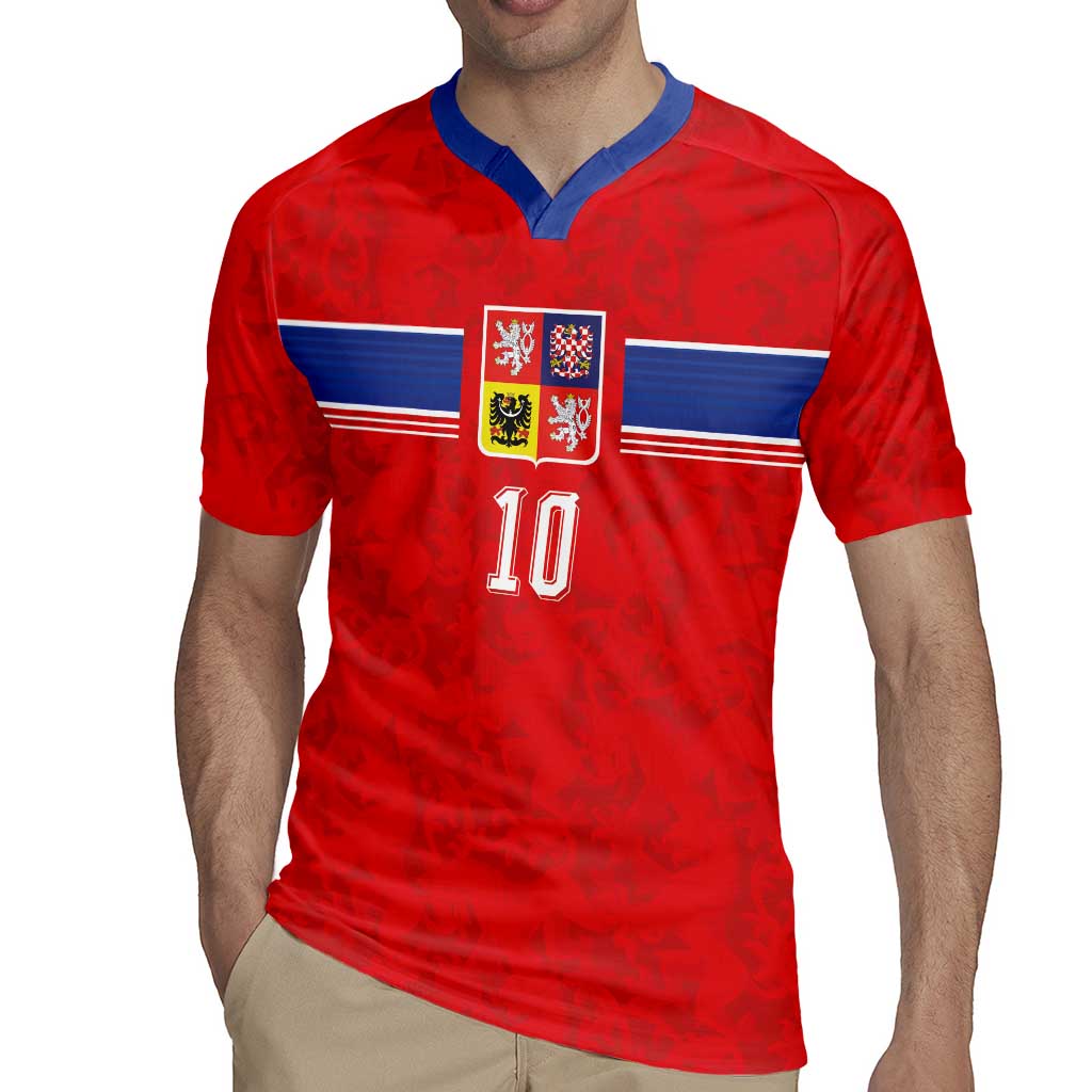 Custom Czech Football Rugby Jersey Glory 2026 Sporty Style
