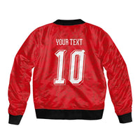Custom Czech Football Sleeve Zip Bomber Jacket Glory 2026 Sporty Style