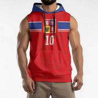 Custom Czech Football Sleeveless Hoodie Glory 2026 Sporty Style