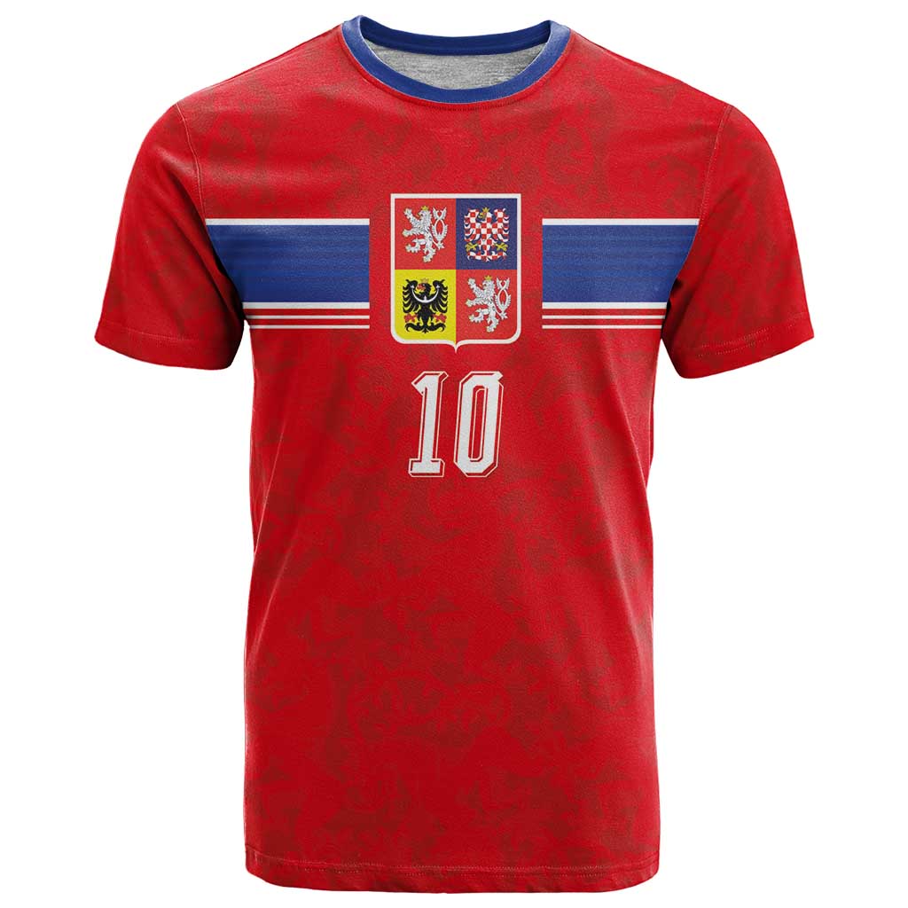 Custom Czech Football T Shirt Glory 2026 Sporty Style