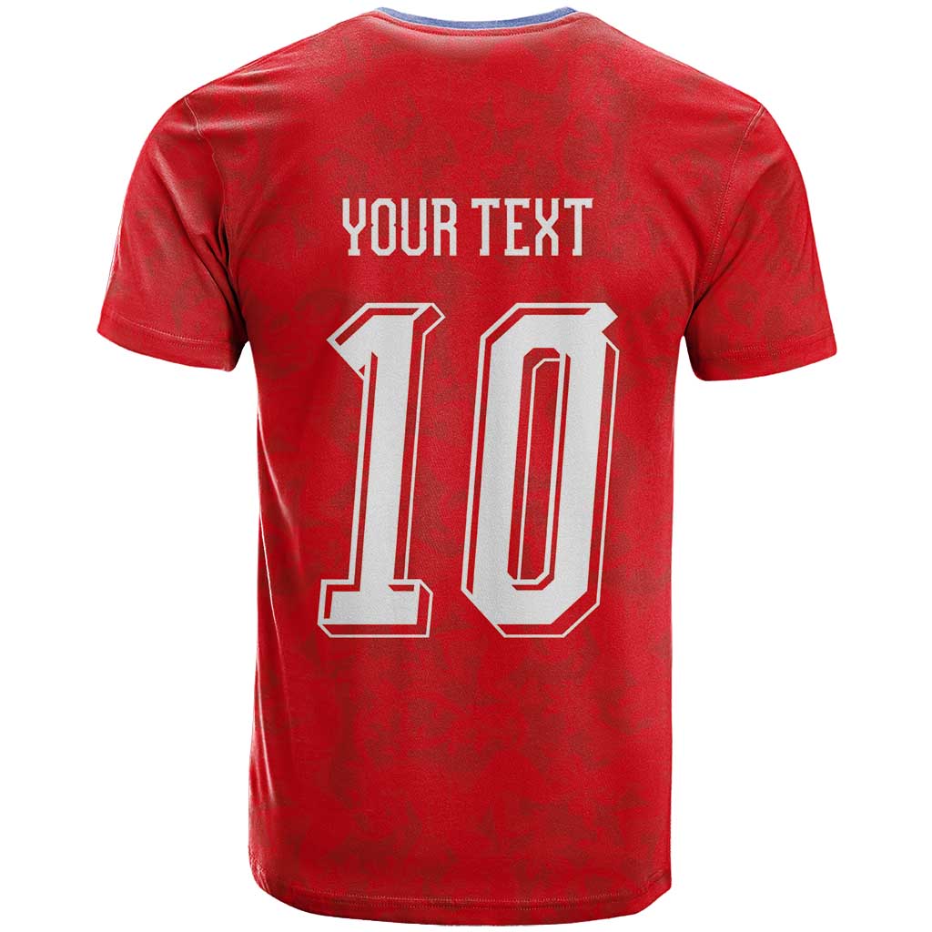 Custom Czech Football T Shirt Glory 2026 Sporty Style