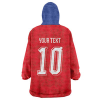 Custom Czech Football Wearable Blanket Hoodie Glory 2026 Sporty Style