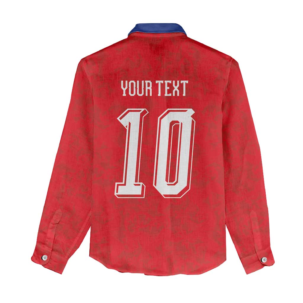 Custom Czech Football Women Casual Shirt Glory 2026 Sporty Style