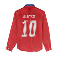 Custom Czech Football Women Casual Shirt Glory 2026 Sporty Style
