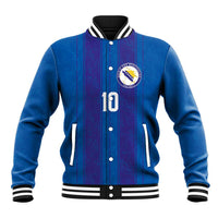 Custom Bosnia and Herzegovina Football Baseball Jacket Zmajevi Glory 2026