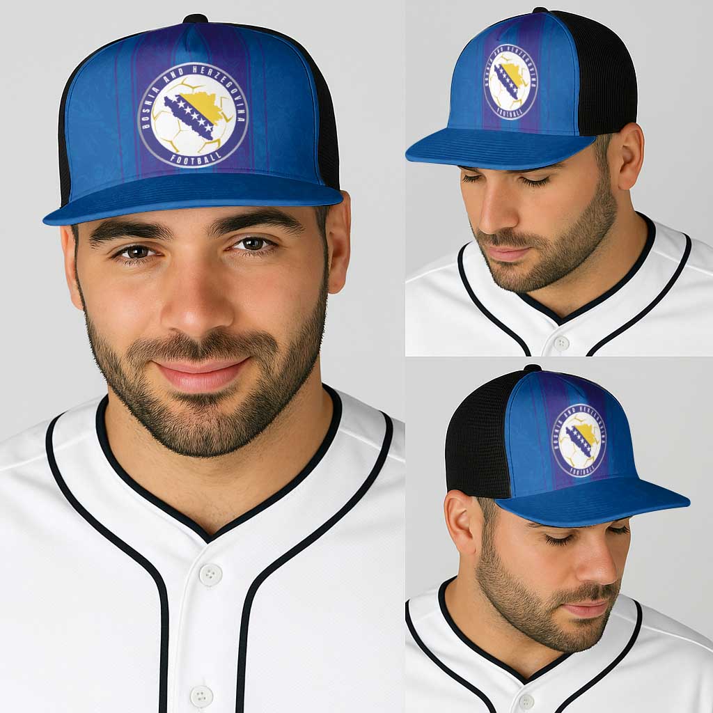 Bosnia and Herzegovina Football Baseball Net Cap Zmajevi-Glory 2026