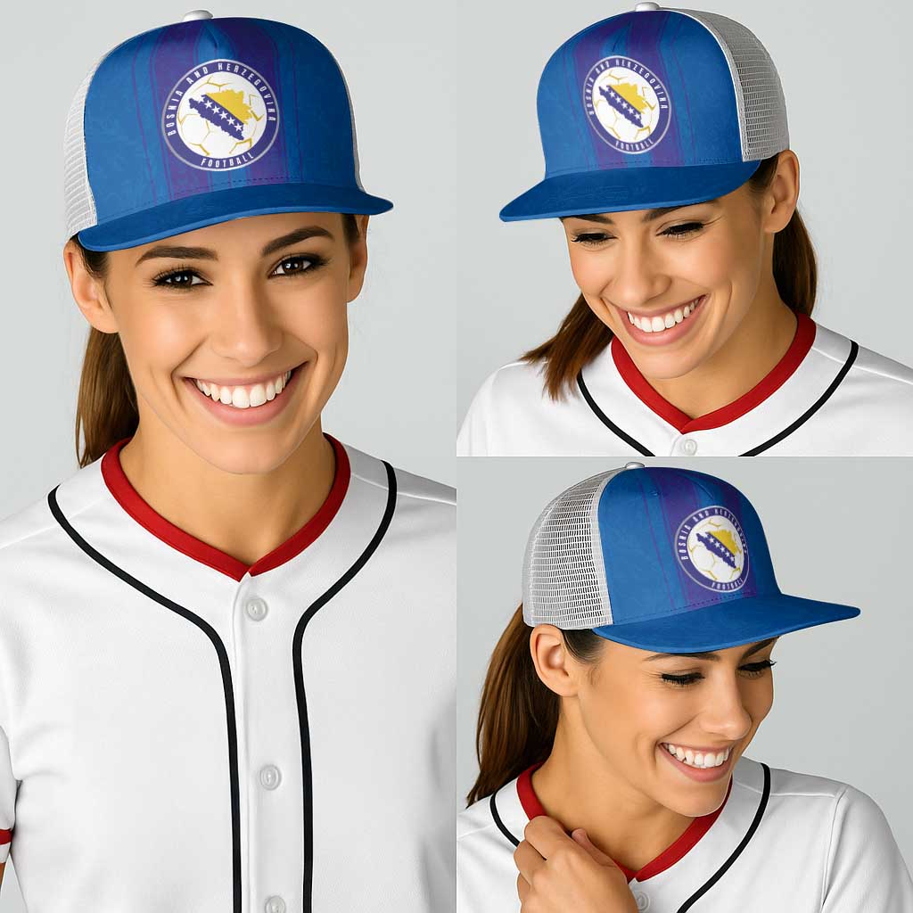 Bosnia and Herzegovina Football Baseball Net Cap Zmajevi-Glory 2026