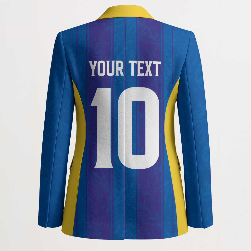 Custom Bosnia and Herzegovina Football Blazer Zmajevi Glory 2026