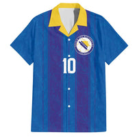 Custom Bosnia and Herzegovina Football Hawaiian Shirt Zmajevi Glory 2026