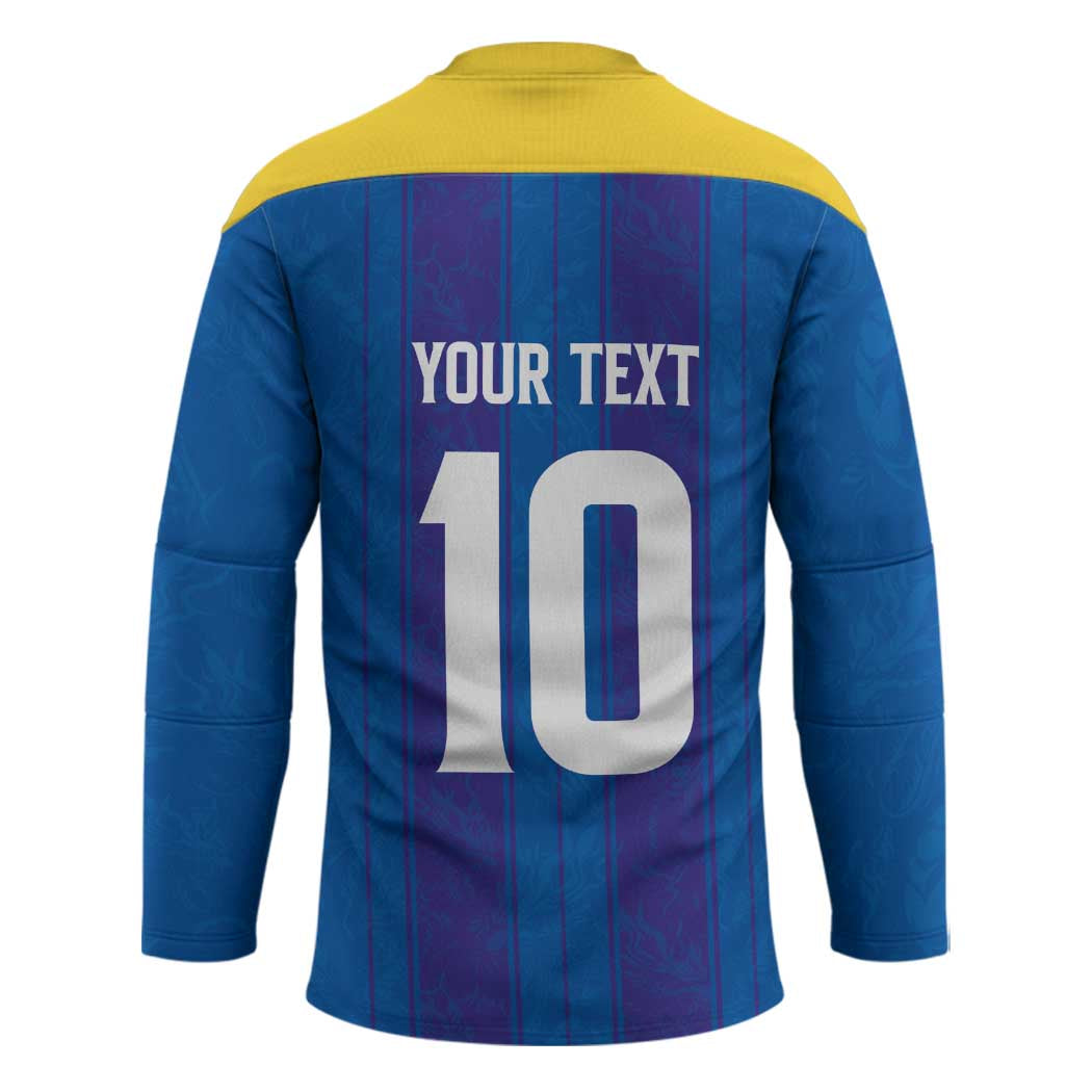 Custom Bosnia and Herzegovina Football Hockey Jersey Zmajevi Glory 2026