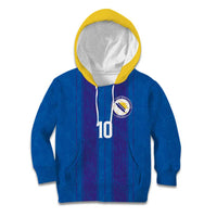 Custom Bosnia and Herzegovina Football Kid Hoodie Zmajevi Glory 2026