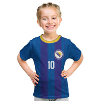 Custom Bosnia and Herzegovina Football Kid T Shirt Zmajevi Glory 2026