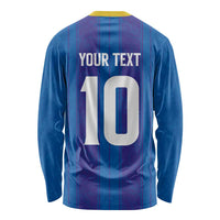 Custom Bosnia and Herzegovina Football Long Sleeve Shirt Zmajevi Glory 2026