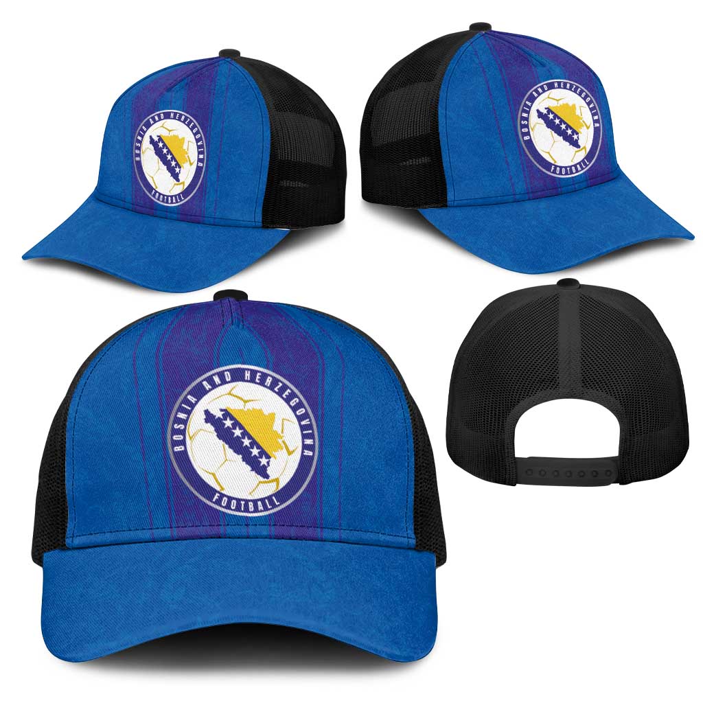 Bosnia and Herzegovina Football Mesh Trucker Cap Zmajevi-Glory 2026
