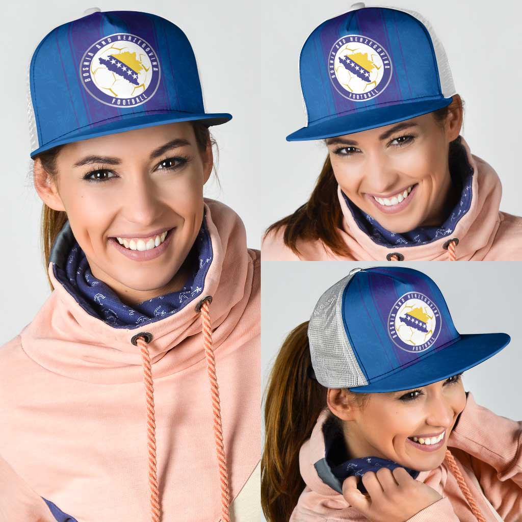 Bosnia and Herzegovina Football Mesh Trucker Cap Zmajevi-Glory 2026