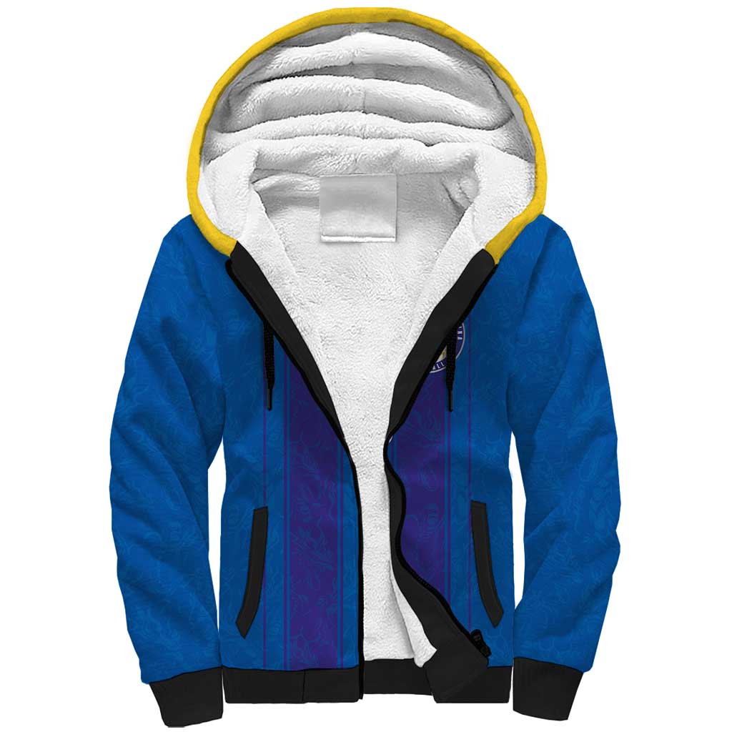 Custom Bosnia and Herzegovina Football Sherpa Hoodie Zmajevi Glory 2026