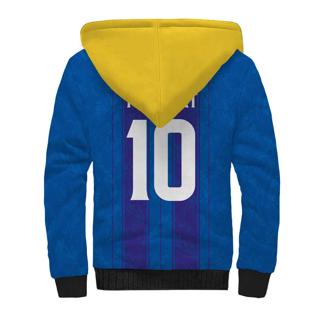 Custom Bosnia and Herzegovina Football Sherpa Hoodie Zmajevi Glory 2026