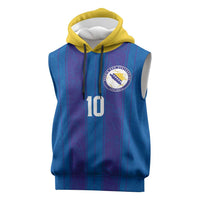 Custom Bosnia and Herzegovina Football Sleeveless Hoodie Zmajevi Glory 2026
