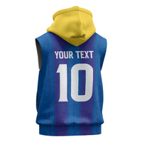 Custom Bosnia and Herzegovina Football Sleeveless Hoodie Zmajevi Glory 2026