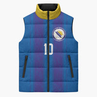 Custom Bosnia and Herzegovina Football Sleeveless Puffer Jacket Zmajevi Glory 2026