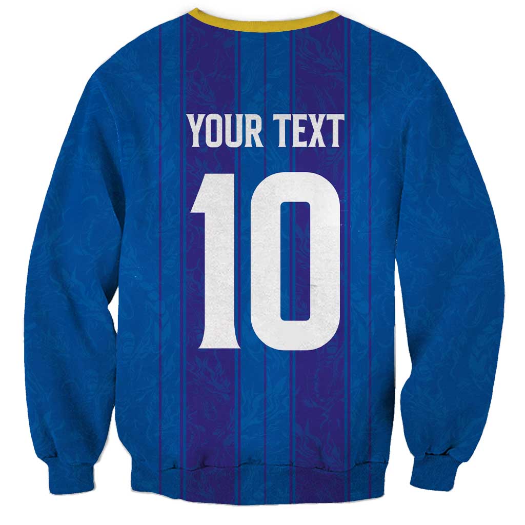 Custom Bosnia and Herzegovina Football Sweatshirt Zmajevi Glory 2026