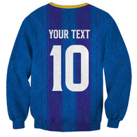 Custom Bosnia and Herzegovina Football Sweatshirt Zmajevi Glory 2026